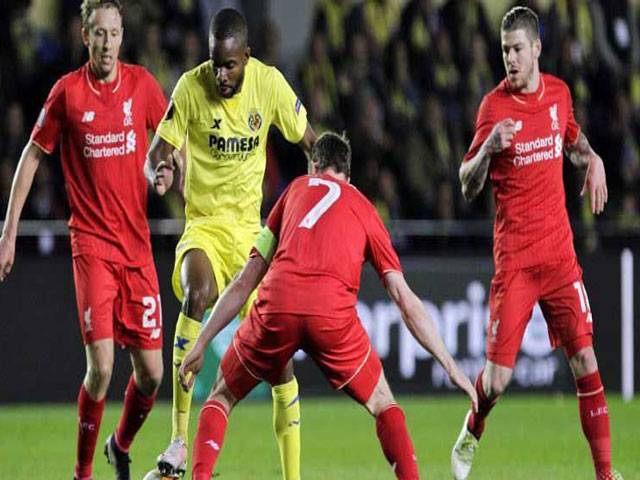 Villarreal strike late to dent Liverpool Europa hopes