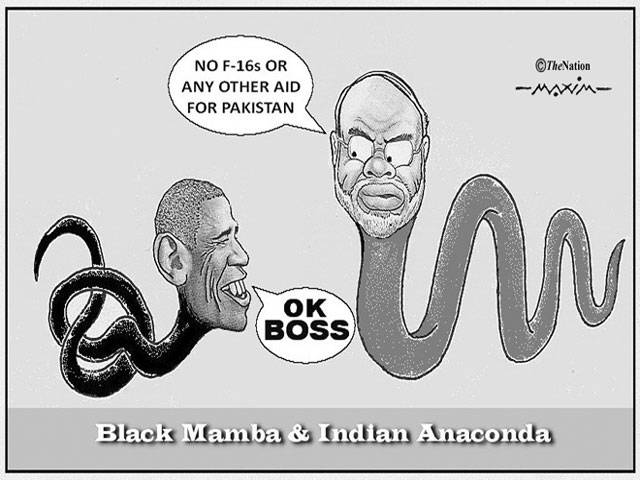 NO F-16S OR ANY OTHER AID FOR PAKISTAN OK BOSS Black Mamba & Indian Anaconda
