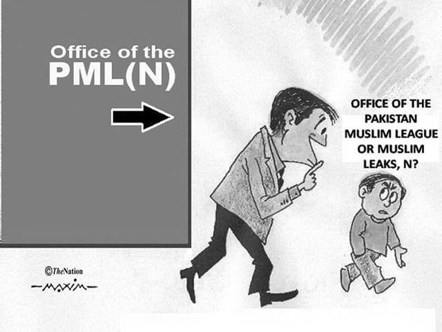 Office of the PML (N) OFFICE OF THE PAKISTAN MUSLIM LEAGUE OR MUSLIM LEAKS, N?