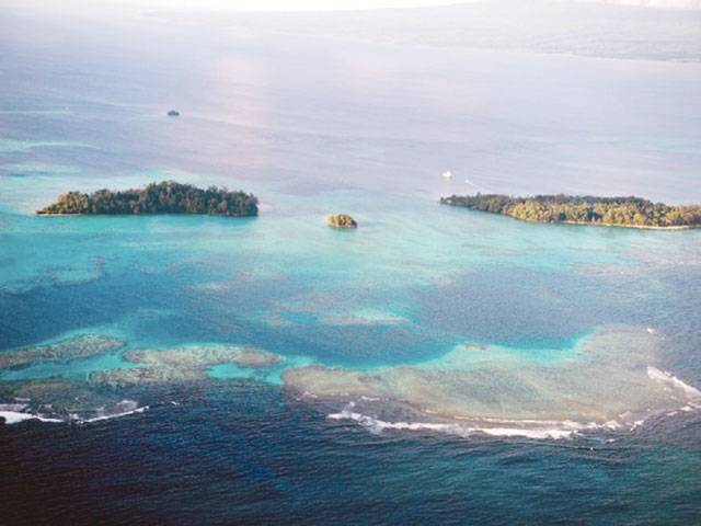Sea-level rise claims five islands in Solomons