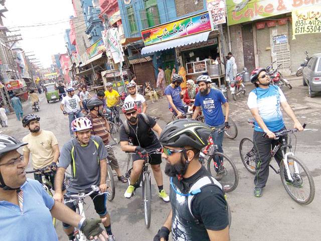 Bikers out to reclaim city roads