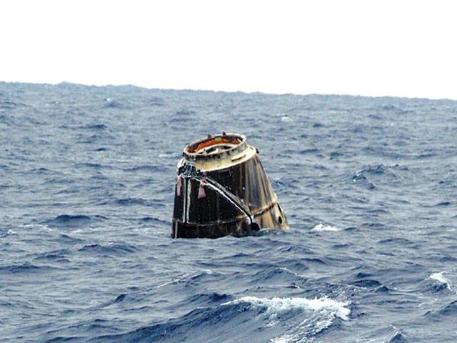 SpaceX's Dragon cargo ship splashes down in Pacific