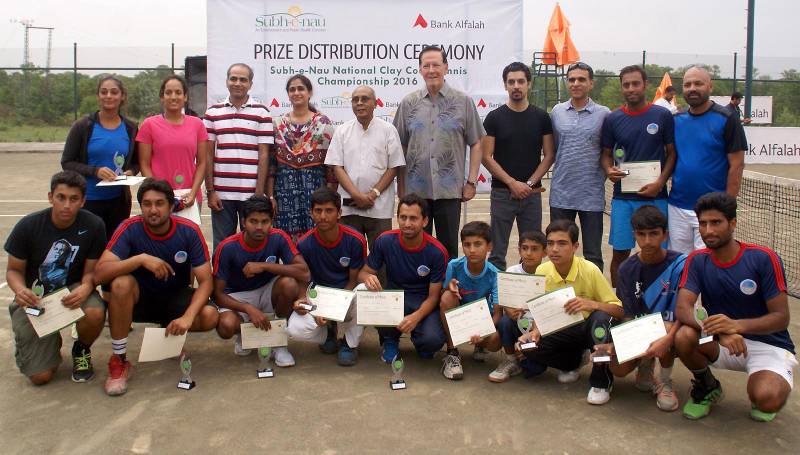 Lucky Aqeel lifts SN National Clay Court Tennis titles