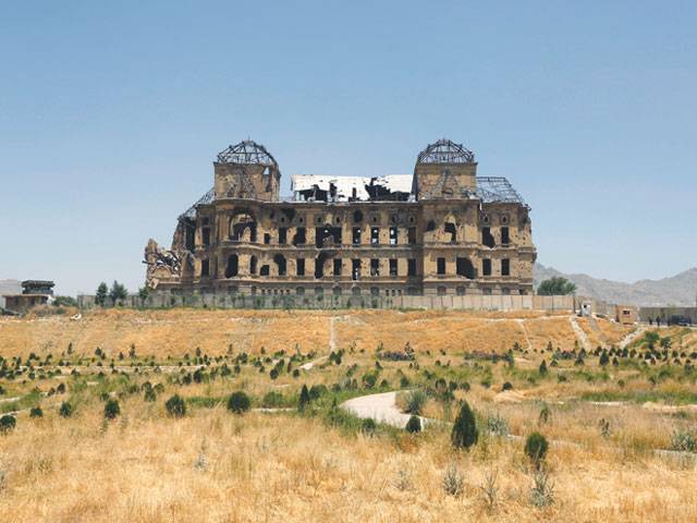 Reconstruction of ruined palace begins in Kabul