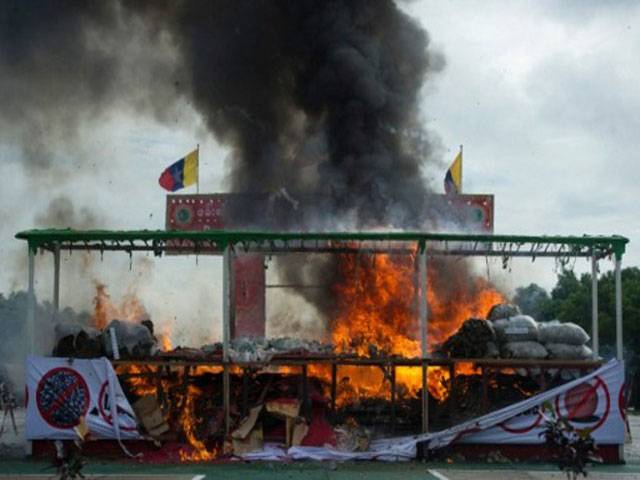 Myanmar torches drugs worth $60m 