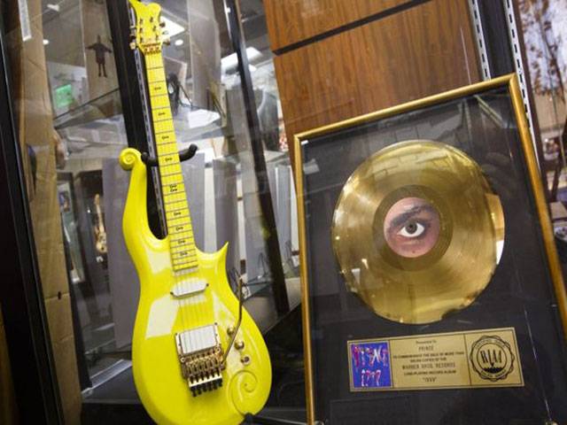Prince guitar, Bowie’s hair sold for more than $150k
