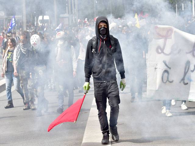 France protest against reform