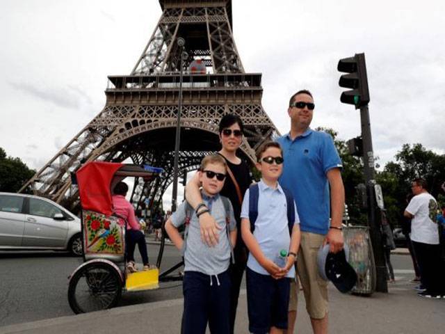 British family treated to a night in Eiffel Tower apartment