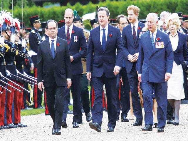 Britain, France mark 100 years since Battle of the Somme