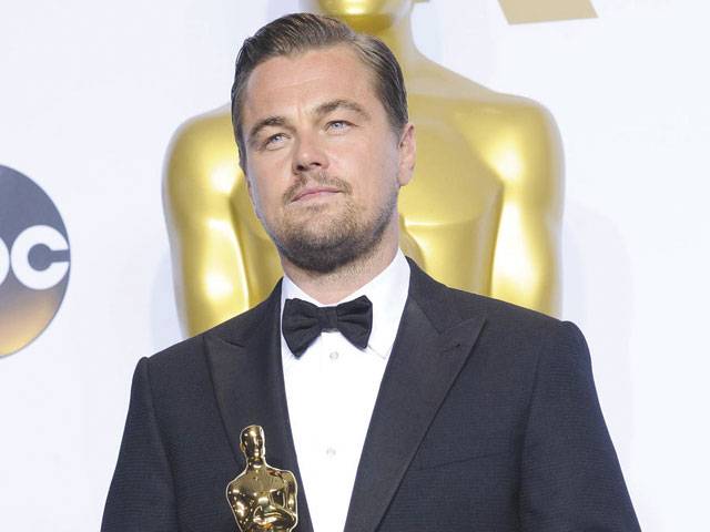 Dicaprio auctioning off tennis date at star-studded charity event