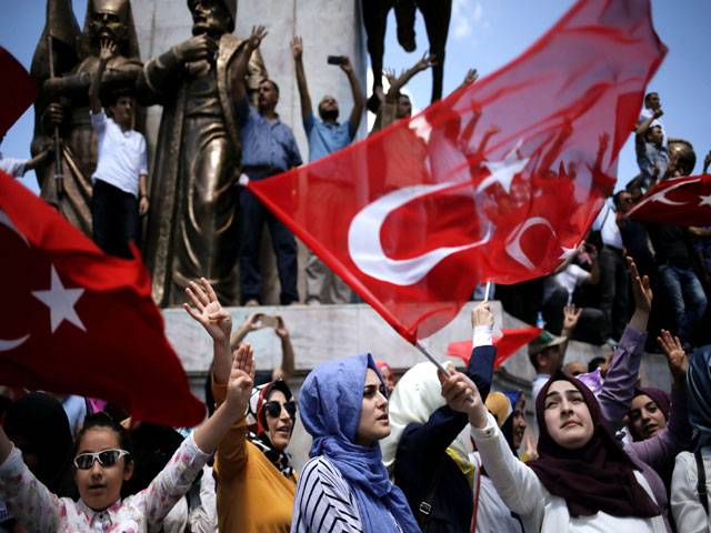 Supporters of Turkish President1