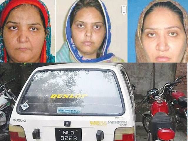Cops catch 3 female thieves 