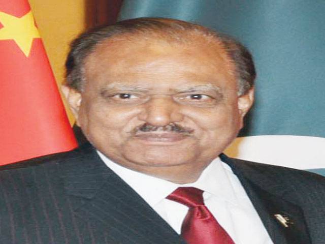 President Mamnoon in town