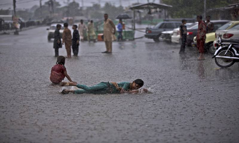 A Flooded Karachi