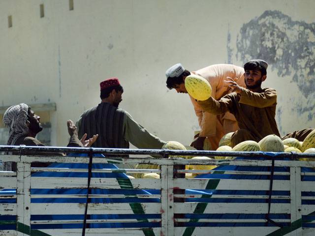 Afghan family fled ongoing clashes between Afghan forces and Taliban