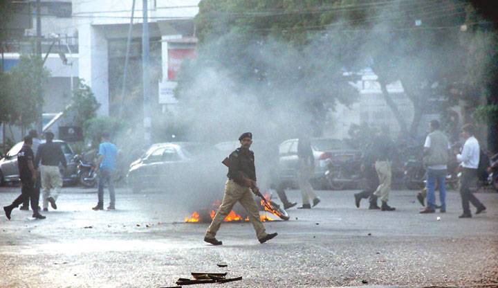 MQM violence draws crackdown