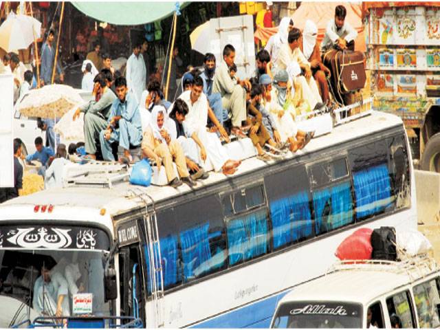 Commuters suffer as Eid exodus continues
