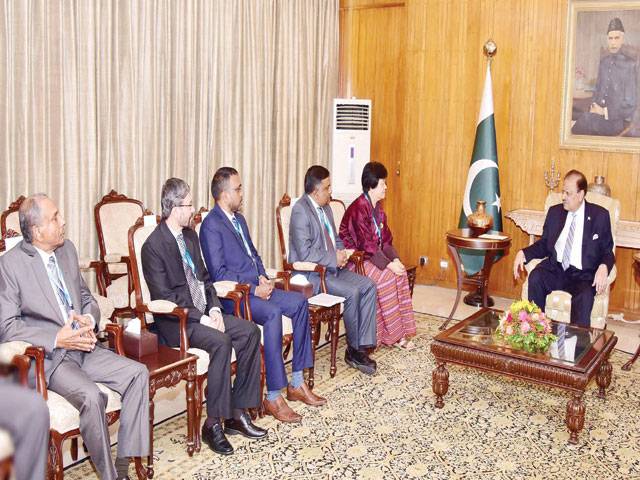 President Mamoon urges Saarc states to join hands against corruption