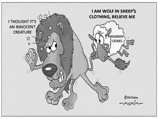 I THOUGHT IT'S AN INNOCENT CREATURE I AM WOLF IN SHEEP'S CLOTHING, BELIEVE ME PANAMA LEAKS