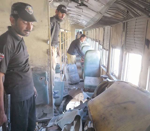 Seven killed as Jaffar Express bombed