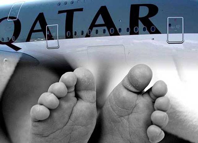 Body of new-born baby found on plane in Indonesia