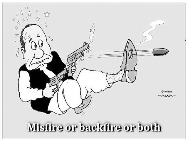 Misfire or backfire or both