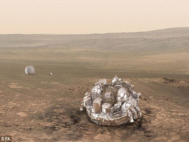 Missing European craft ‘crashed’ into Mars