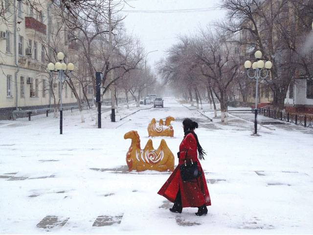 Kazakhstan gripped by extreme cold spell