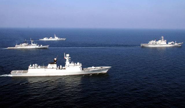 Pak China Bilateral Naval exercise