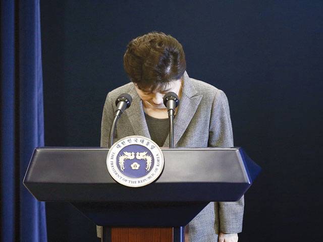 South Korean president willing to resign