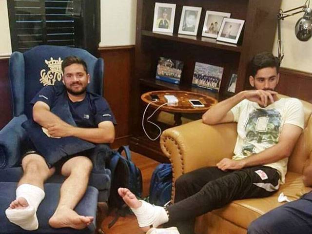 Two UBL players got injured in hotel fire