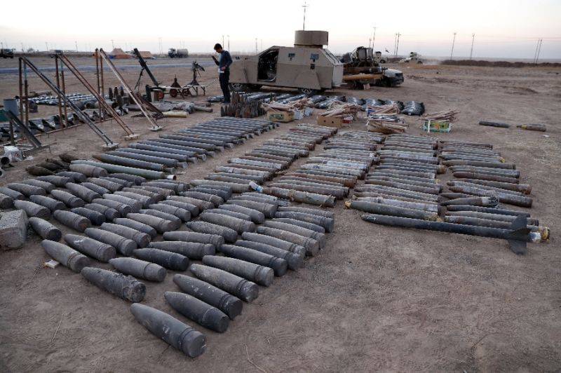 Iraqi gains reveal huge scale of IS arms industry