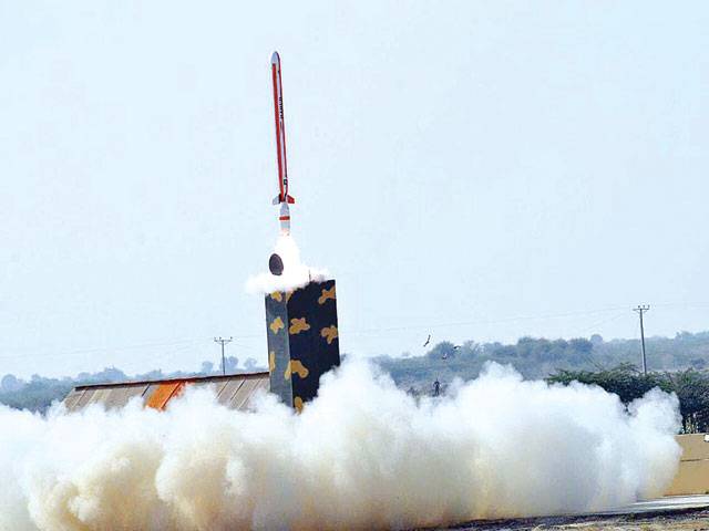 Pakistan test-fires stealth cruise missile