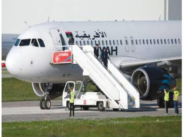 Real-life Libya plane hijack halts hijack film shoot
