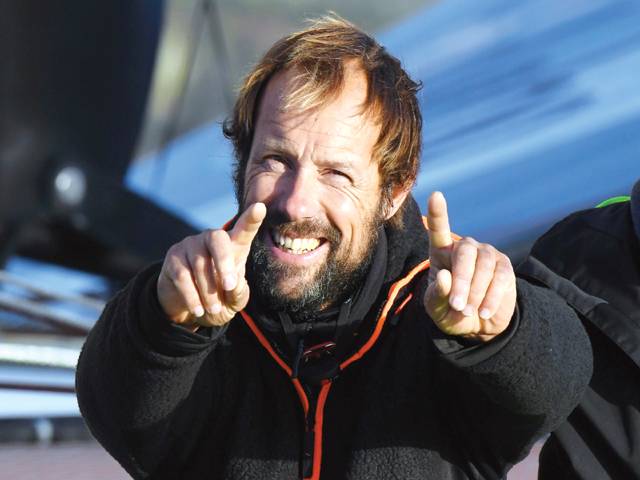 World-record breaking circumnavigator arrives home in France