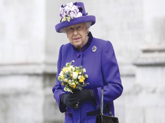 Queen Elizabeth appears in public after heavy cold