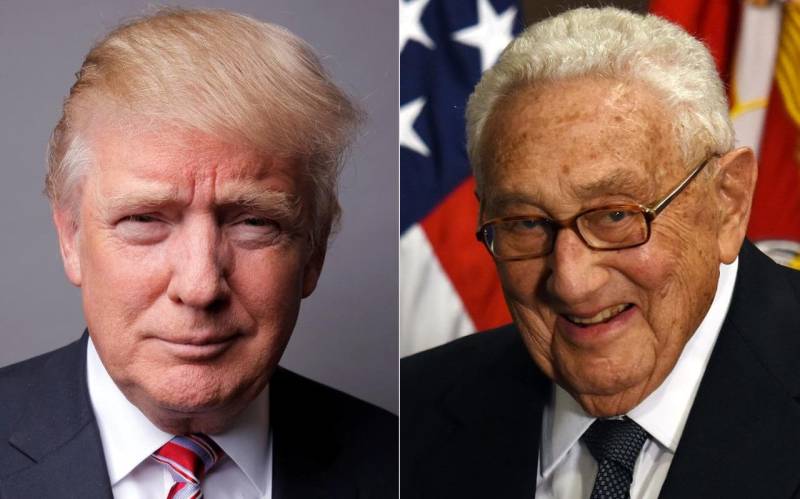 Kissinger’s concordant and Trump