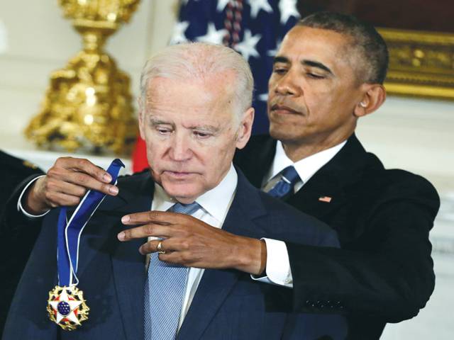 Obama surprises Biden with top civilian honor