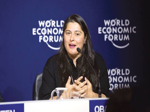 Sharmeen’s conversation with Karan at World Economic Forum