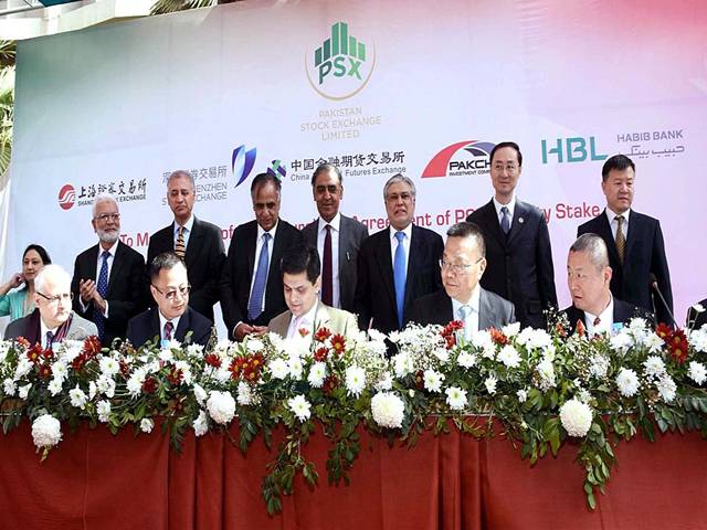Shanghai Consortium, PSX sign share purchase pact