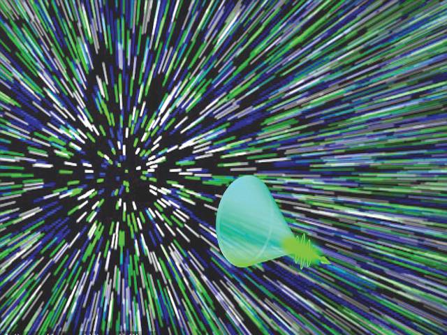 Ultrafast cameras capture ‘sonic booms’ of light for first time