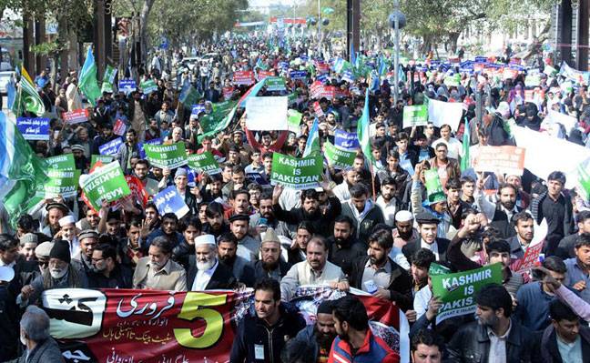 Countrywide rallies mark Kashmir Day