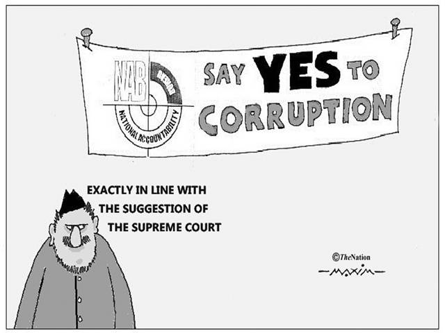 SA YES TO CORRUPTION EXACTLY IN LINE WITH THE SUGGESTION OF THE SUPREME COURT