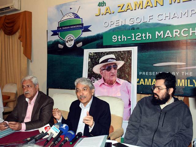 Top golfers to feature in JA Zaman Memorial Golf