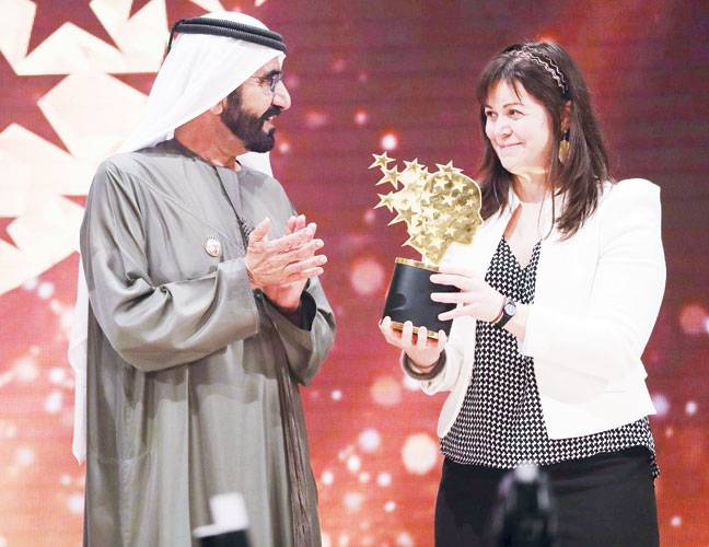 Teacher from Canadian Arctic wins global prize in Dubai