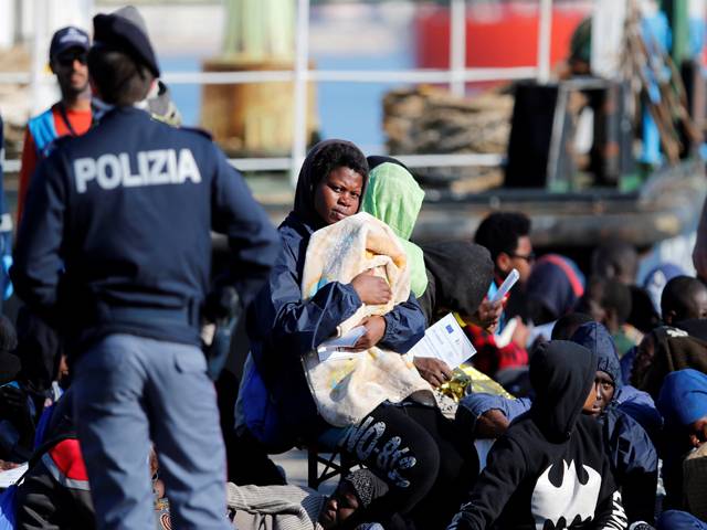 Europe migrants