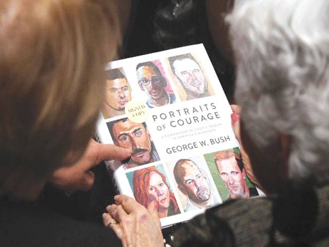 George W Bush portrait collection tops bestseller lists