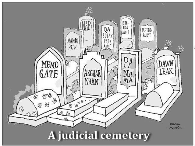 A judicial cemetery