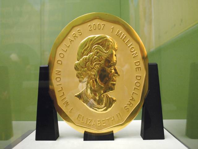 100-kilo gold coin stolen from Berlin museum 