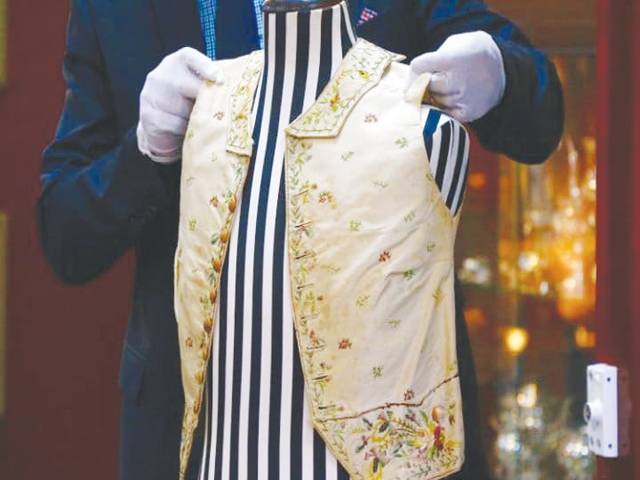 Captain James Cook waistcoat fails to sell at Sydney auction